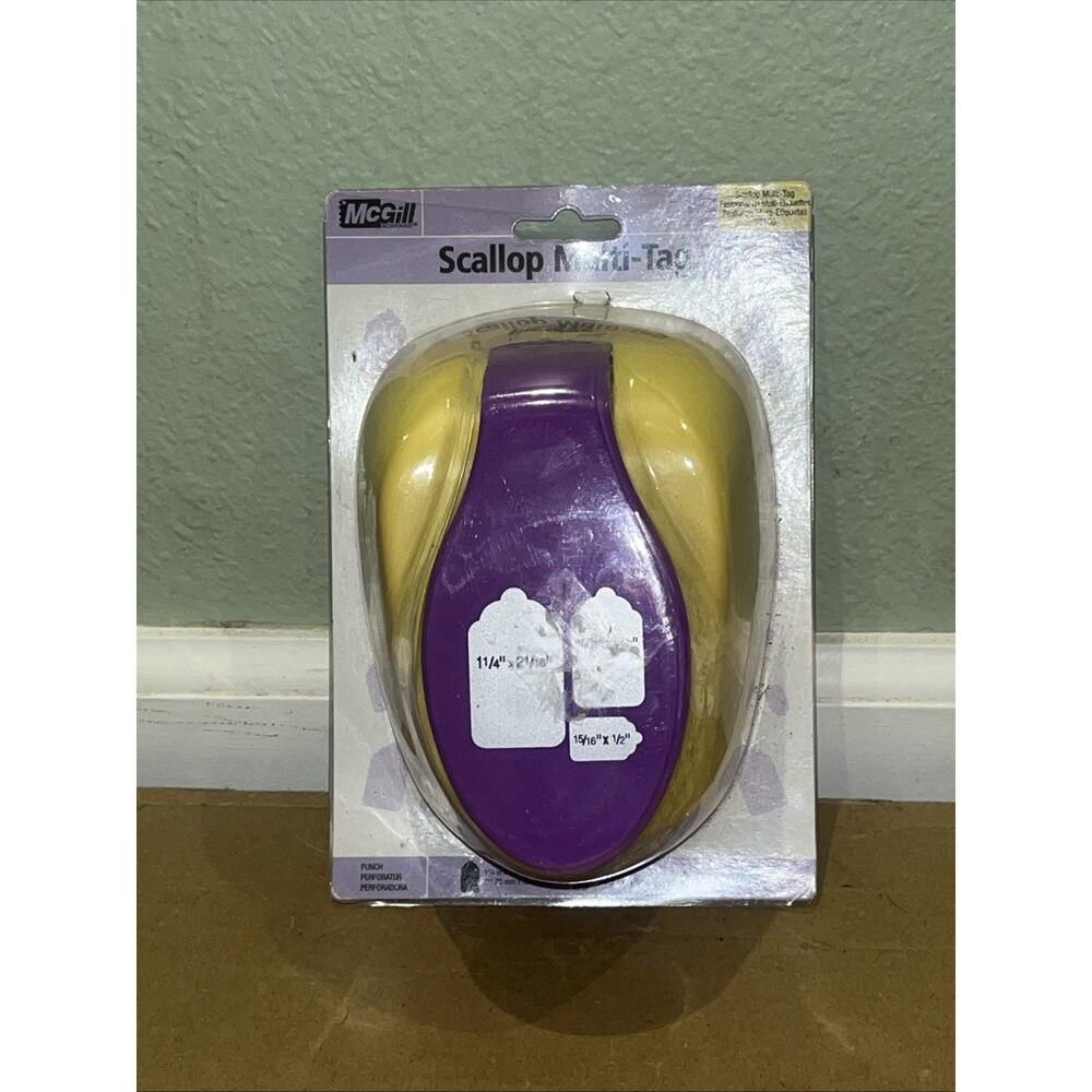 Stacking Lever Punch-Multi Tags, .5" To 2.0625"